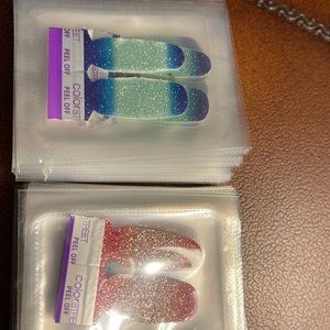 Color Street twosies set-Time No Sea and Coral Bay